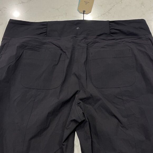 Prana NEW Summit Pant Plus Womens 3X Black Stretch Pockets Hiking Travel Outoor - Picture 8 of 16